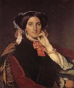 Jean-Auguste Dominique Ingres Lady of Henli France oil painting artist
